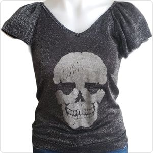 Peace and Liberty Skull Top